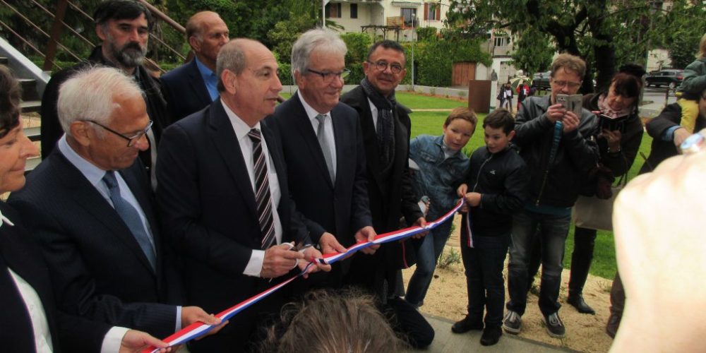 Inauguration de la Maison par M. le Maire Garonne