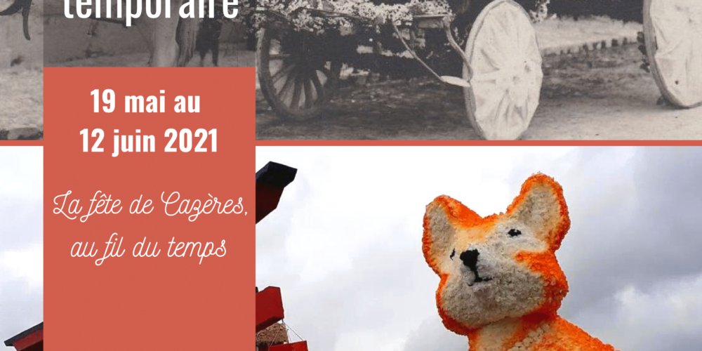 Affiche exposition temporaire
