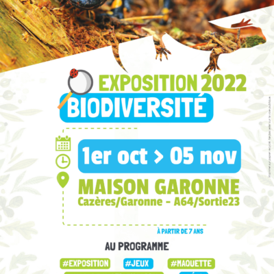 Exposition Biodiversité Maison Garonne